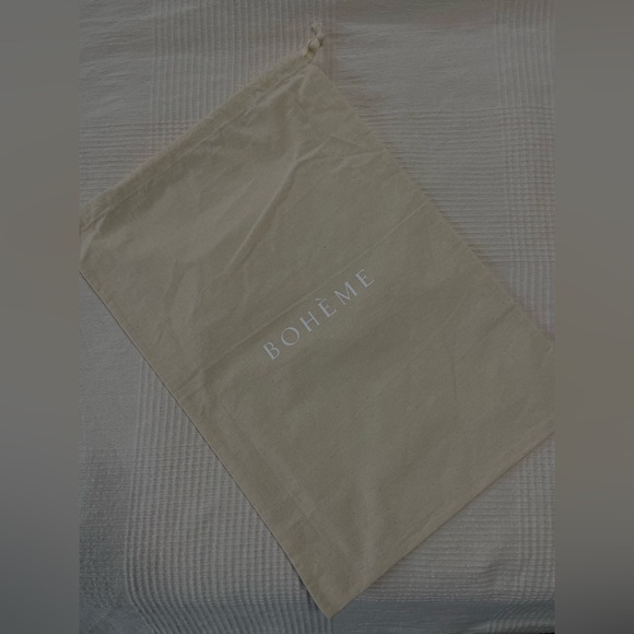 Boheme Goods Saffron Football Tee NWT - Picture 5 of 5